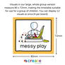 Visual Timetable for Nursery & Childminders Large Whole Group Version