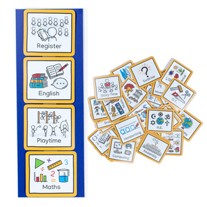 Visual Timetable for School - Whole Class Version