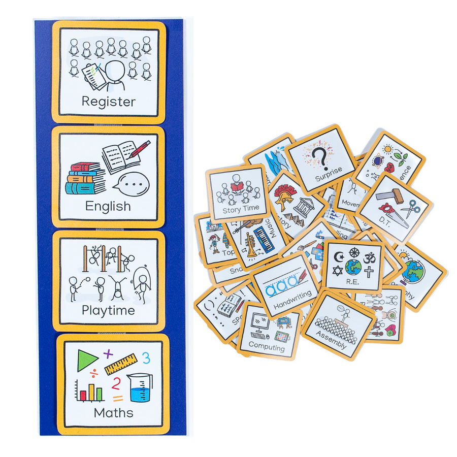 Visual Timetable for School - Whole Class Version