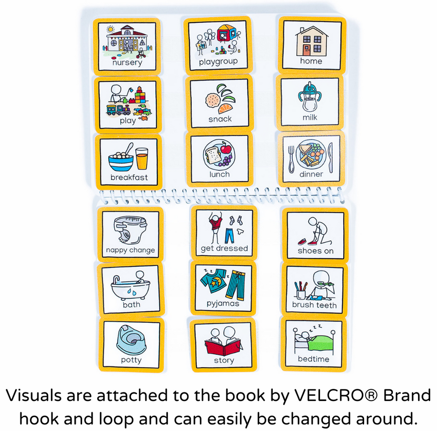 My Communication Book For Preschoolers On Improved Materials.