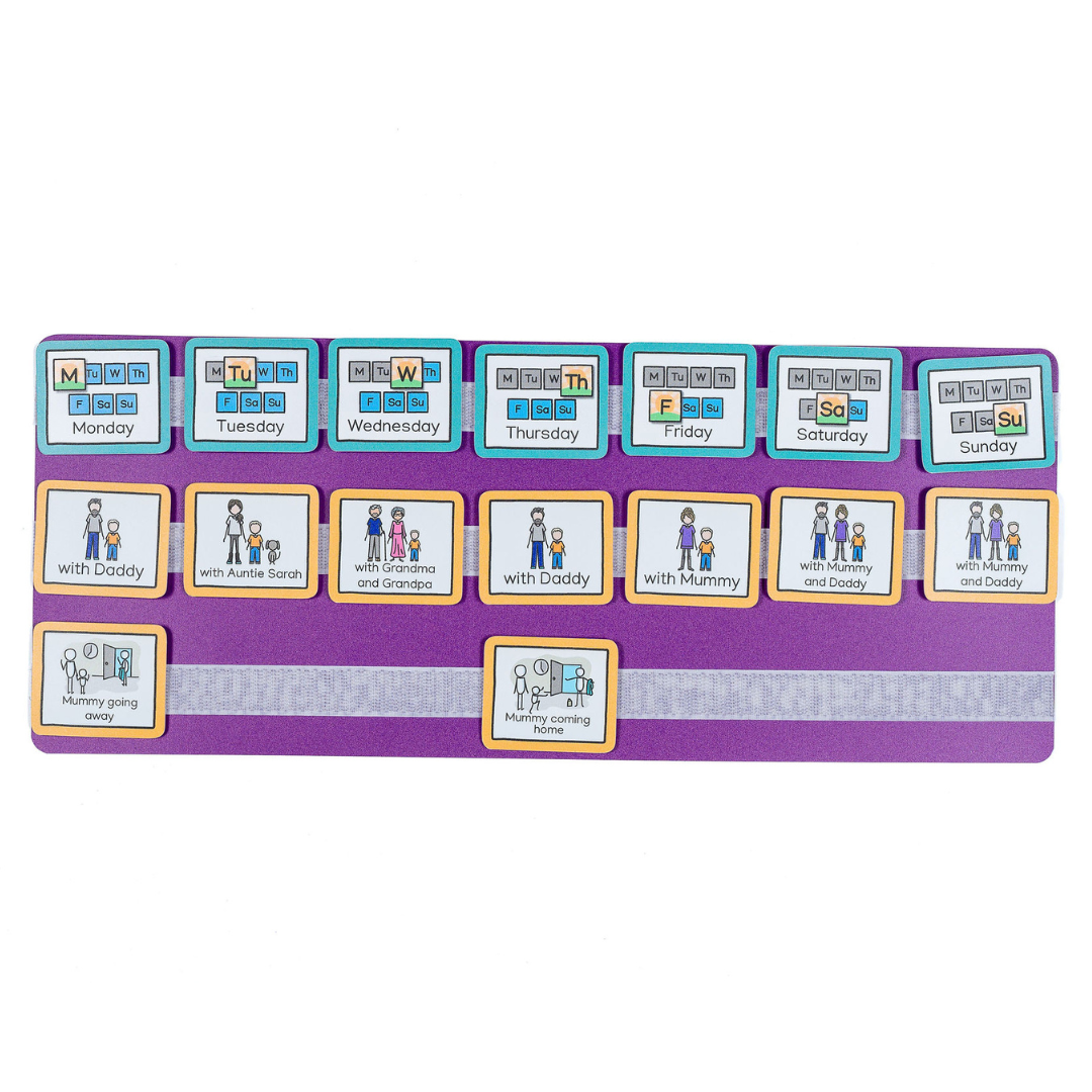 Personalised Going Away Chart Create Visual Aids Ltd
