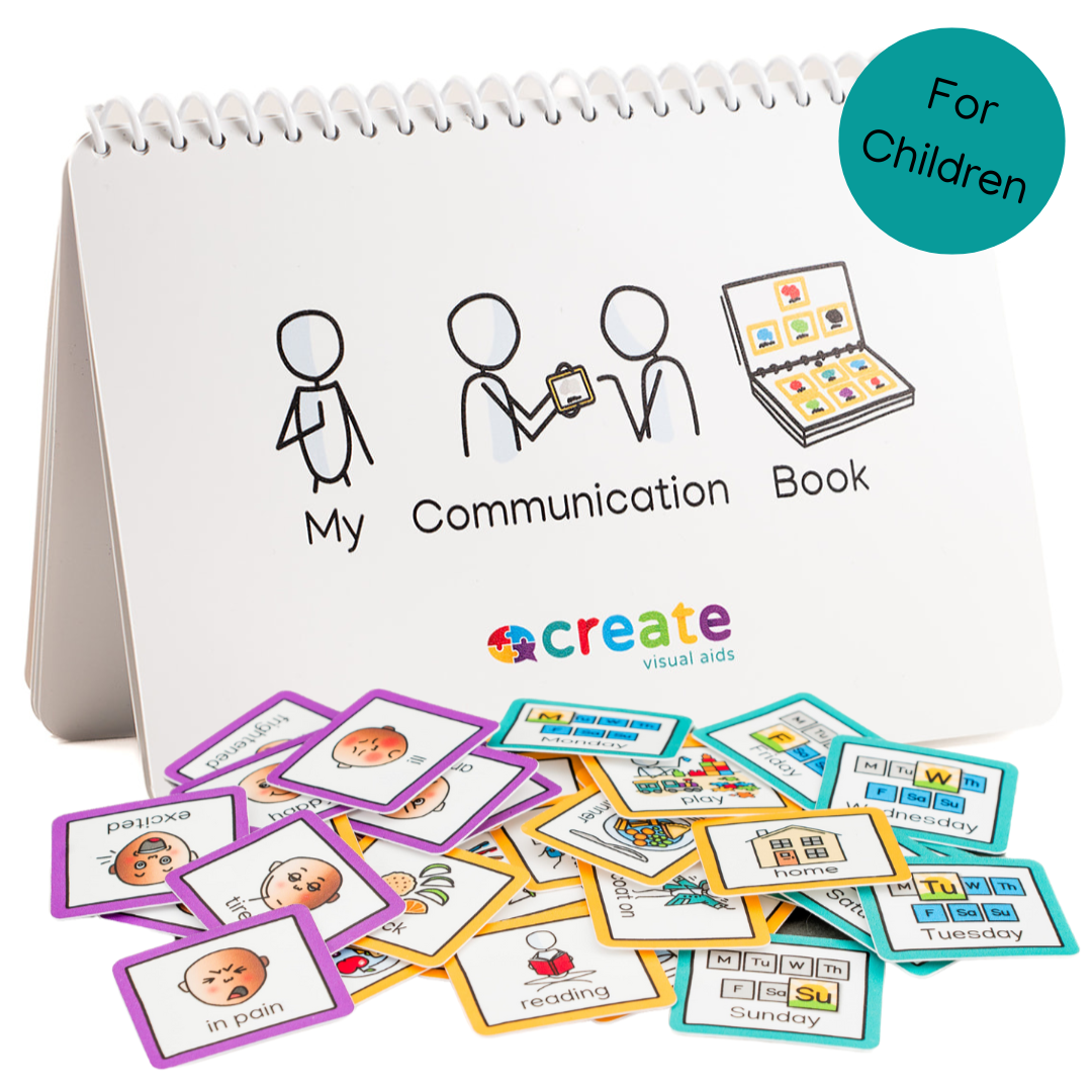 My Communication Book For Children With 34 Removable Visual Symbols ...