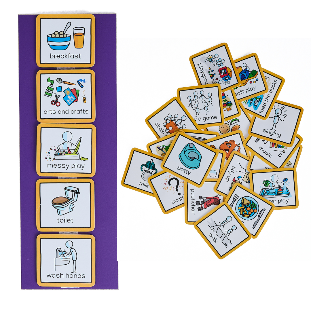 Visual Timetable for Nursery & Childminders 1:1 Version – Create Visual ...