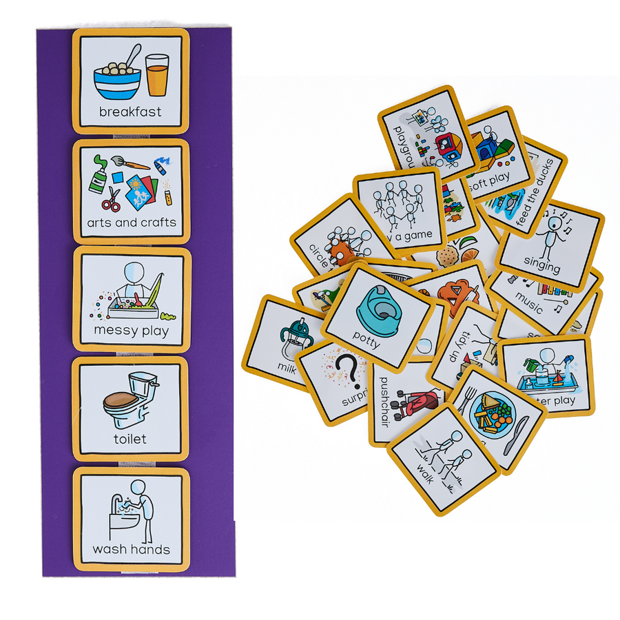 Visual Timetable for Nursery & Childminders 1:1 Version