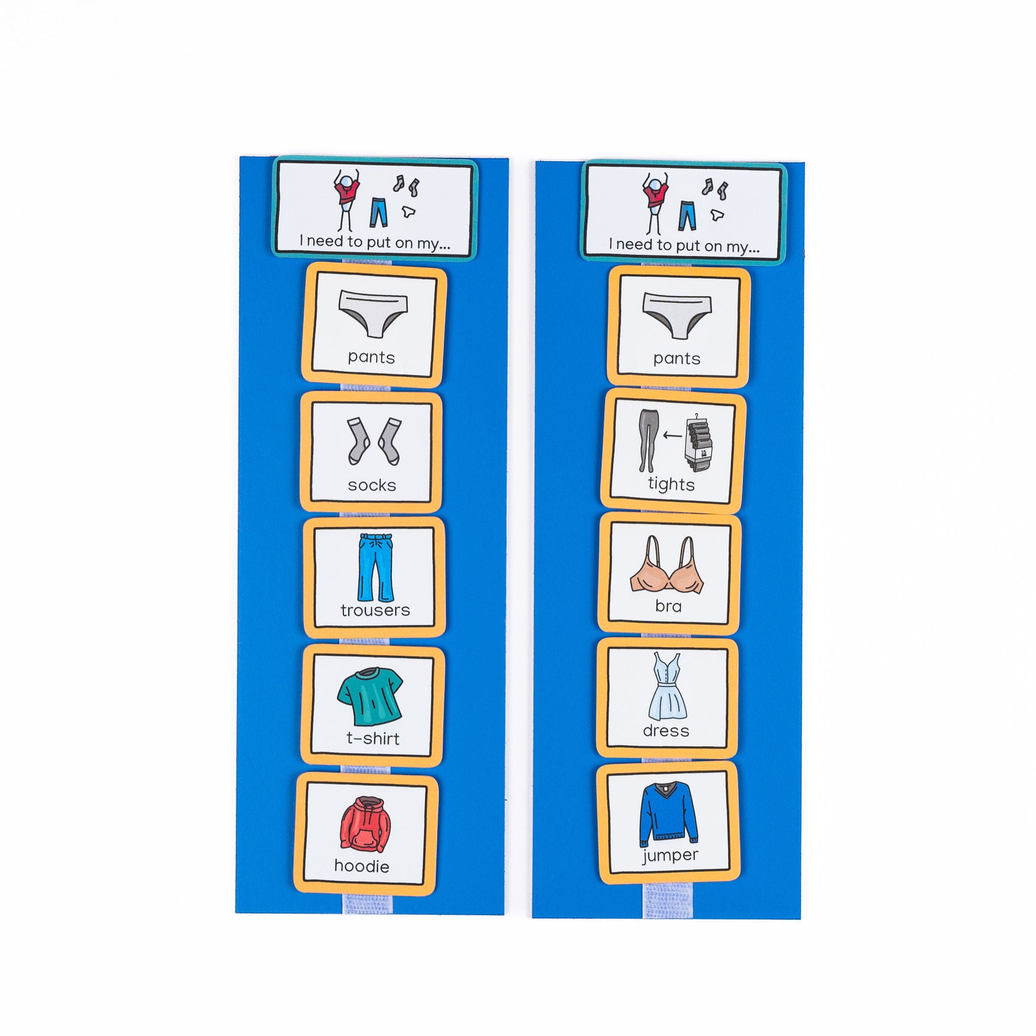 Getting Dressed Chart – Create Visual Aids Ltd