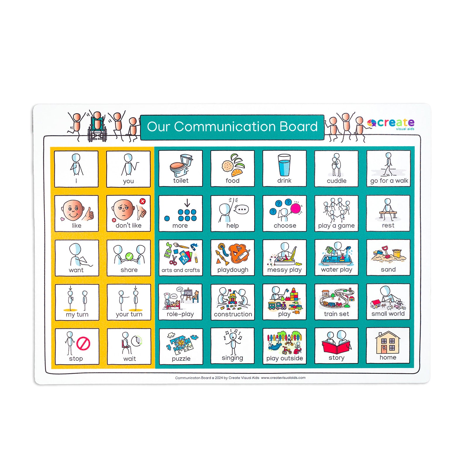 A3 Early Years Communication Board Create Visual Aids Ltd a3-early-years-communication-board-create-visual-aids-ltd