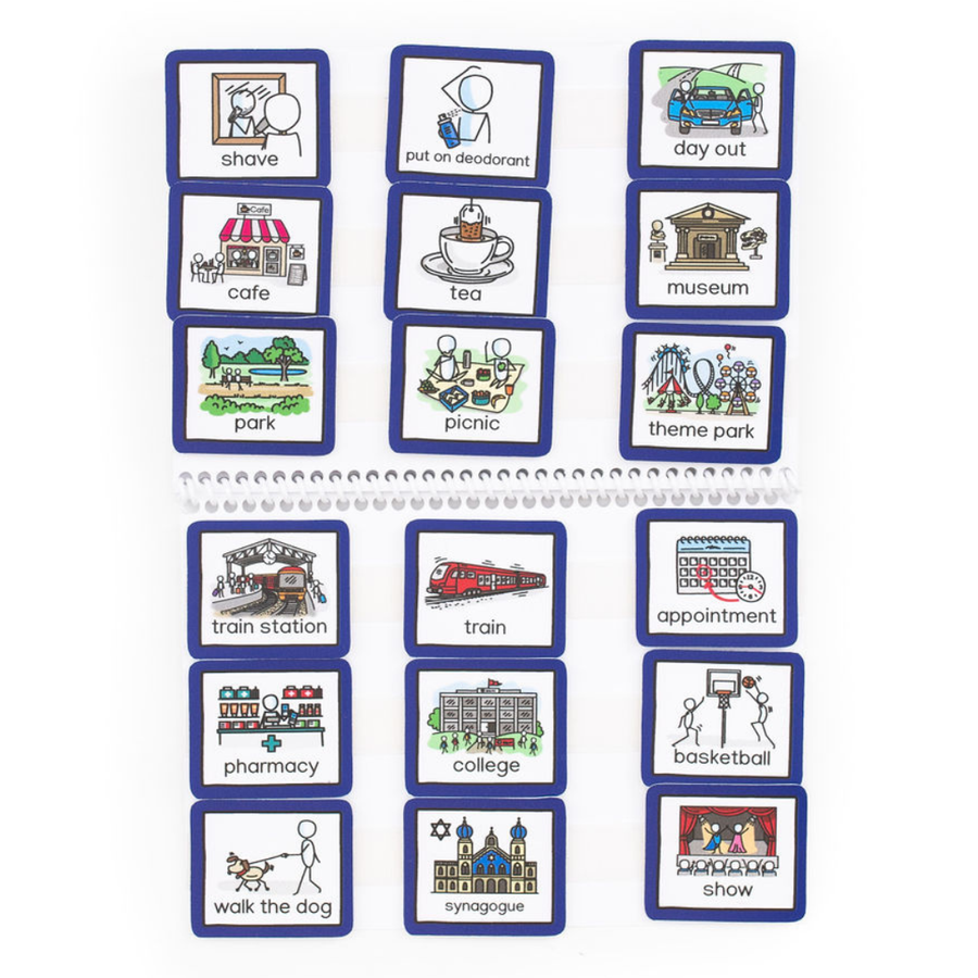 My Communication Book With Personalised Visuals