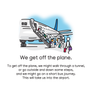 Going On A Plane: A Visual Story - PDF Version
