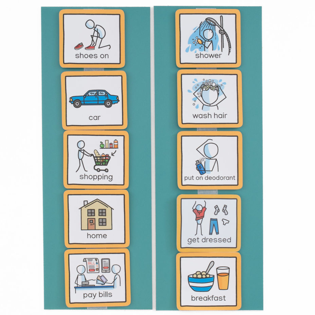 Visual Timetable for Adults Create Visual Aids Ltd