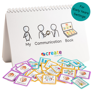 My Communication Book For Early Years Settings On Improved Materials.
