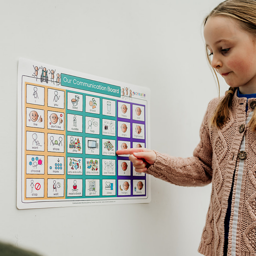 A3 Children's Communication Board