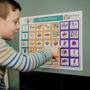 A3 Food Communication Board