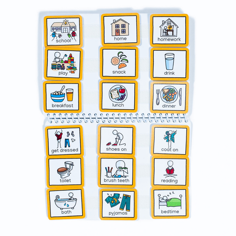 My Communication Book For Children On Improved Materials.