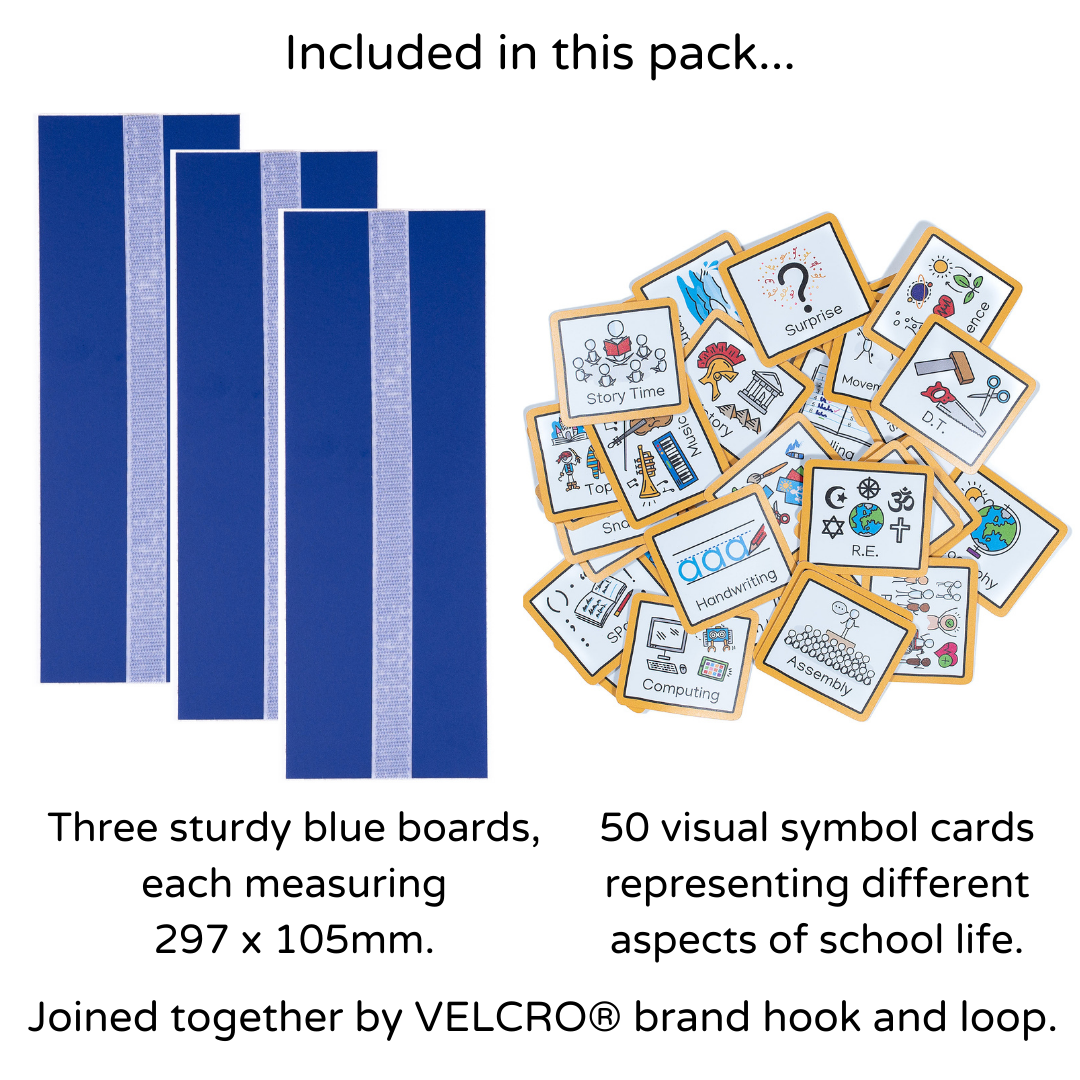Visual Timetable for School - Whole Class Version – Create Visual Aids Ltd