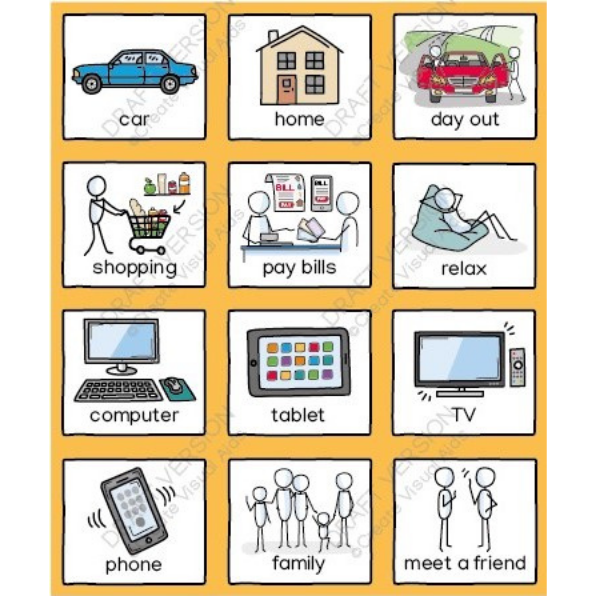 Home Invisual Images HOME VISUALS FOR ADULTS - PDF Version – Create Visual Aids Ltd