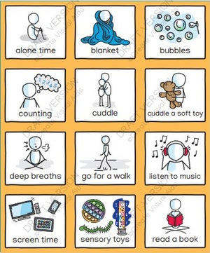 CALMING VISUALS - PDF Version