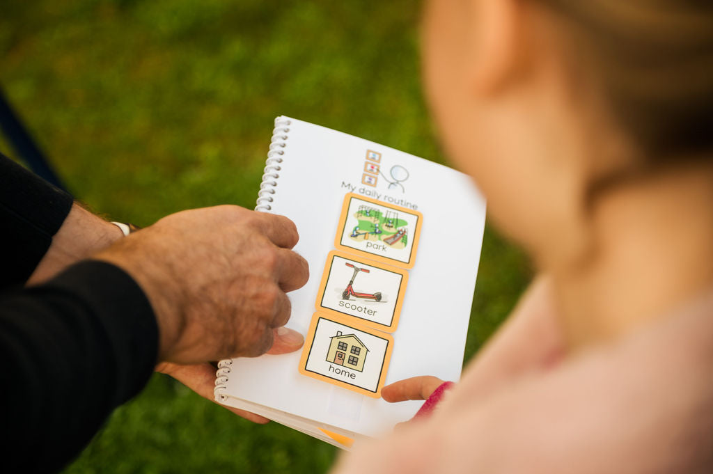 Using A Communication Book My Communication Book For Early Years Settings On Improved Materials ...