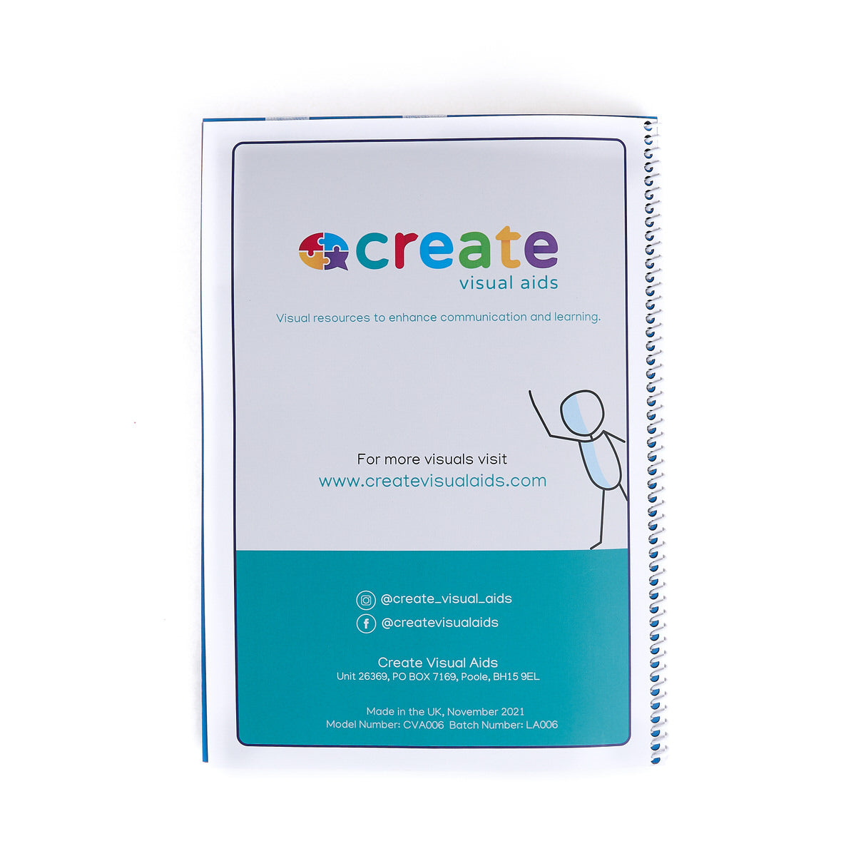 Visual Aid Card Storage My Visuals Storage Book – Create Visual Aids Ltd