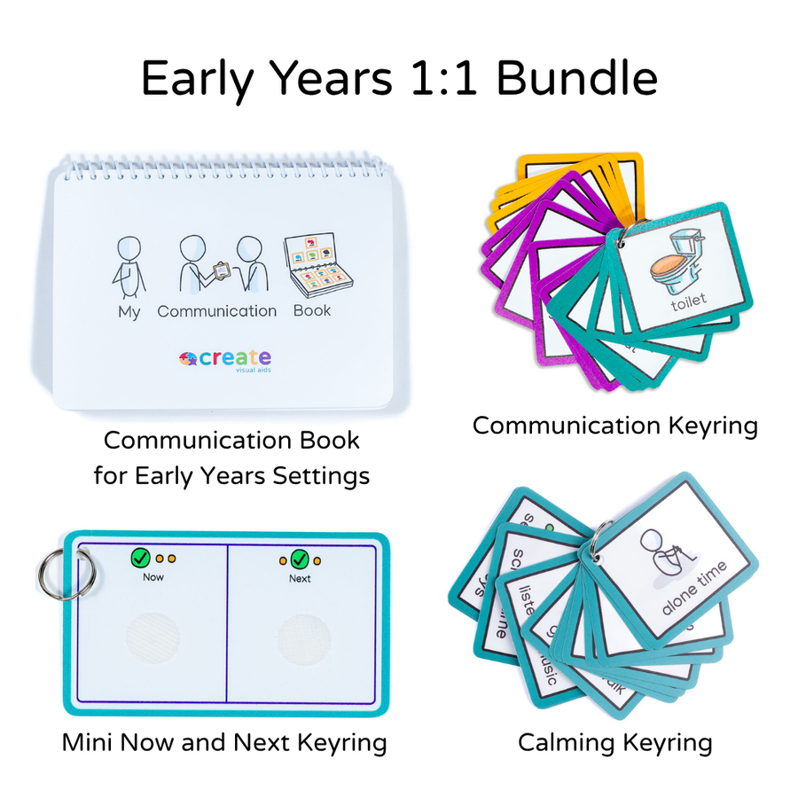 The Early Years 1:1 Bundle – Create Visual Aids Ltd