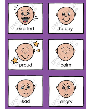 FEELINGS CARDS - PDF Version