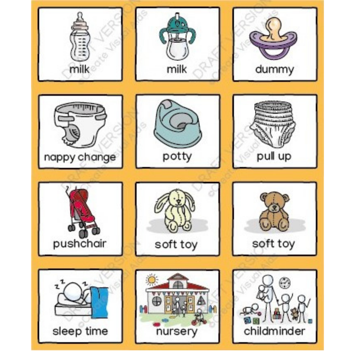 HOME VISUALS FOR EARLY YEARS - PDF Version – Create Visual Aids Ltd