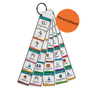 School Timetable Keyring