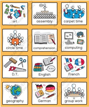 Student Guide Visual SCHOOL VISUALS - PDF Version – Create Visual Aids Ltd