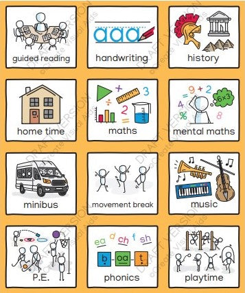 SCHOOL VISUALS - PDF Version – Create Visual Aids Ltd