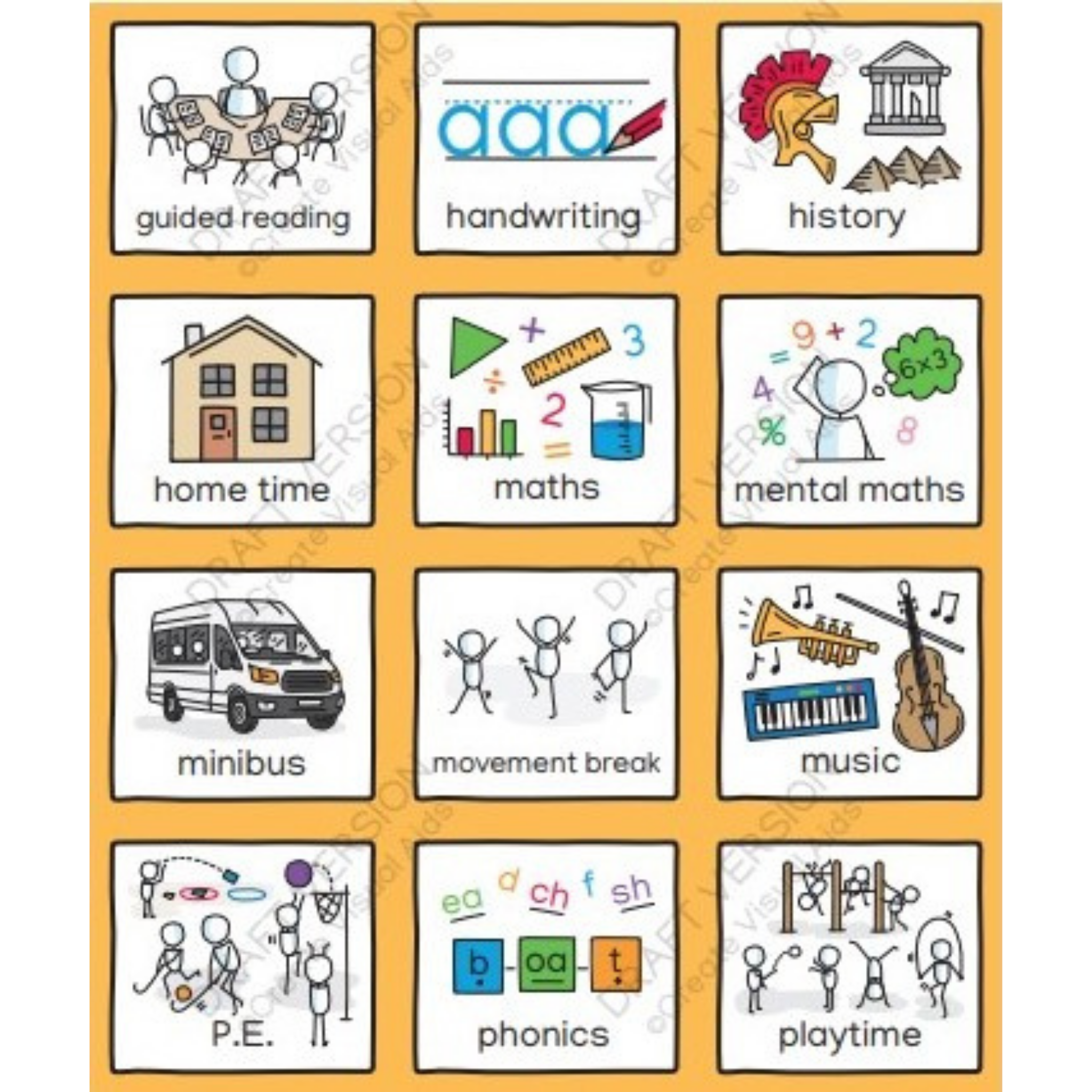 Student Guide Visual SCHOOL VISUALS - PDF Version – Create Visual Aids Ltd