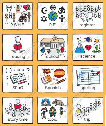 SCHOOL VISUALS - PDF Version – Create Visual Aids Ltd
