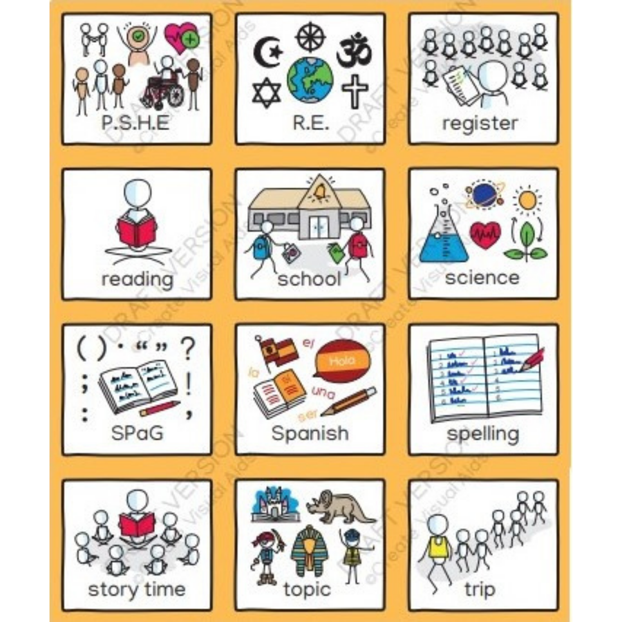Student Guide Visual SCHOOL VISUALS - PDF Version – Create Visual Aids Ltd