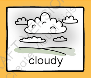 cloudy