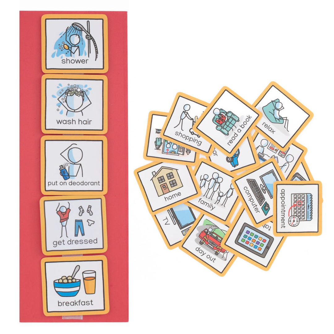 Visual Timetable for Adults Create Visual Aids Ltd