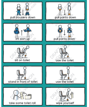 Toilet Training Visuals - PDF Version