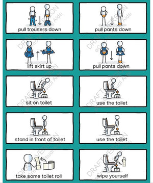 Toilet Training Visuals - PDF Version