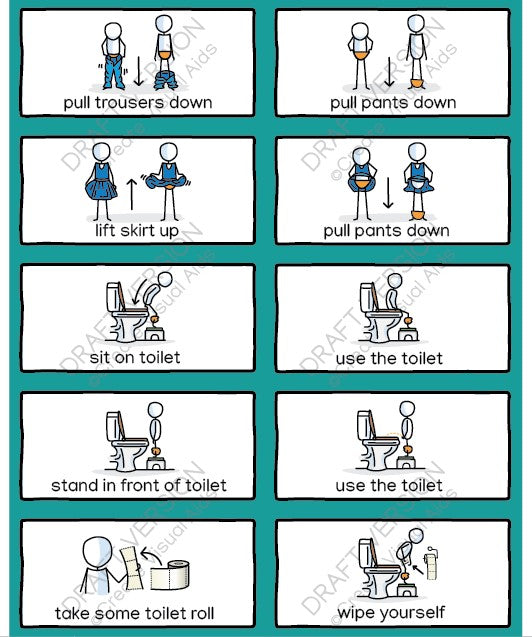 Toilet Training Visuals - PDF Version