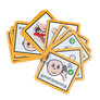 Positive Behaviour Keyring - Individual Skin Tones