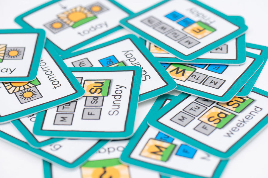 Days Of The Week & Times Of Day Visuals – Create Visual Aids Ltd