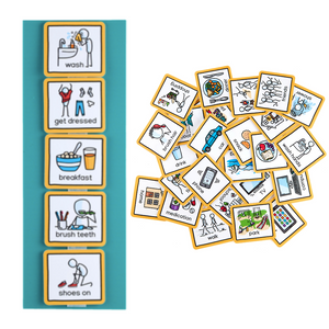 Visual Timetable Routine Visual Timetable for Children | Daily Routine Chart for Kids with ...