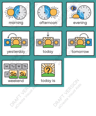 DAYS OF THE WEEK TIMES OF DAY PDF Version